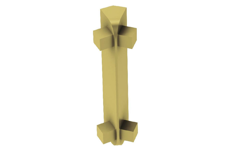 Schluter Rondec-Ct In Corner 135 Aluminum Satin Brass