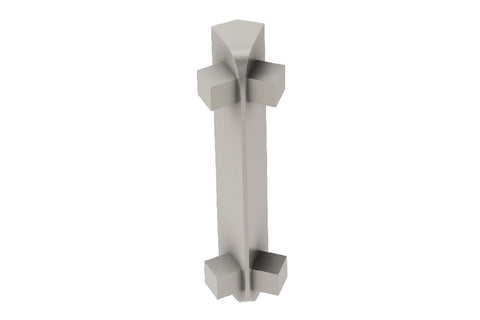 Schluter Rondec-Ct In Corner 135 Aluminum Satin Nickel