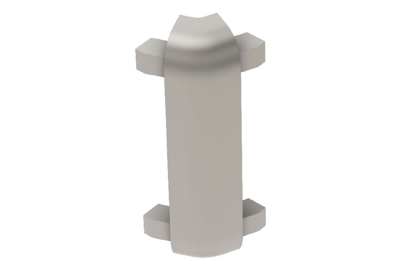 Schluter Rondec-Ct Out Corner 135 Aluminum Satin Nickel