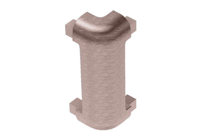 Schluter Rondec-Ct Out Corner 90 Aluminum Brush Copper