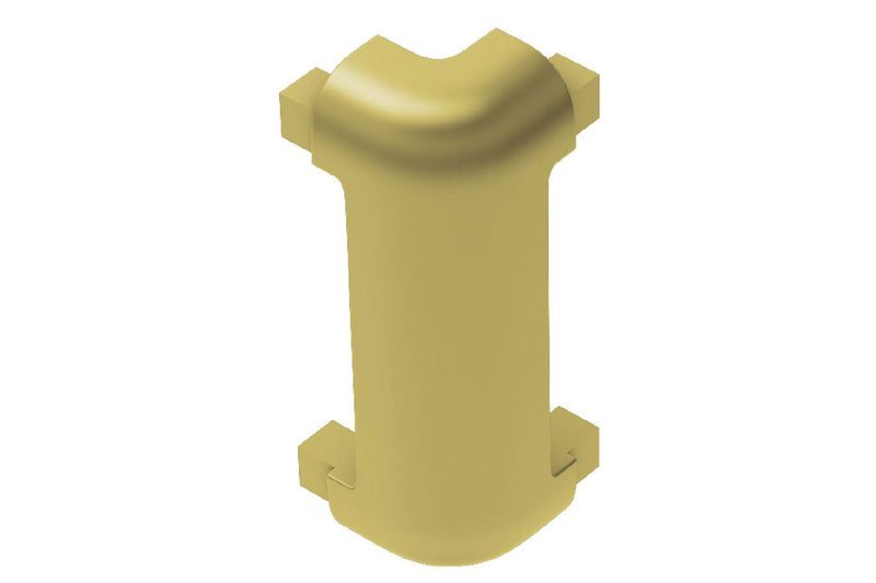 Schluter Rondec-Ct Out Corner 90 Aluminum Satin Brass
