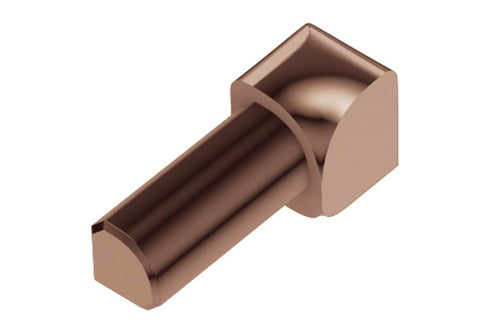 Schluter Rondec In Corner Aluminum Polish Copper