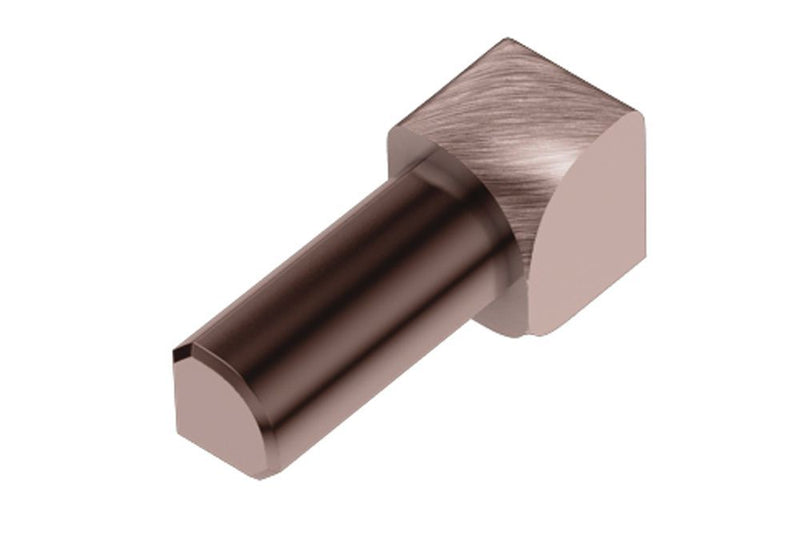 Schluter Rondec In Corner Aluminum Brush Copper
