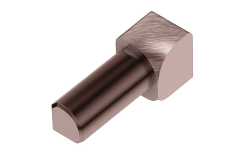 Schluter Rondec In Corner Aluminum Brush Copper