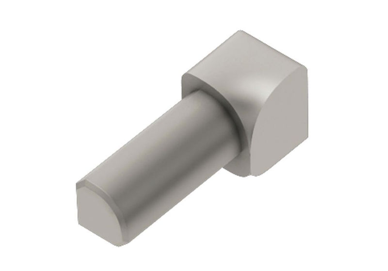 Schluter Rondec In Corner Aluminum Satin Nickel