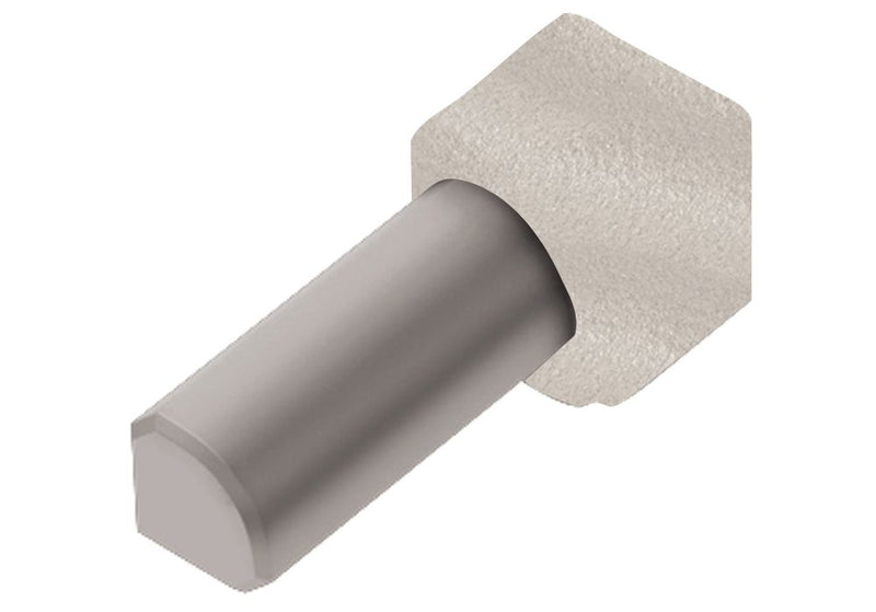 Schluter Rondec In Corner Aluminum Greige