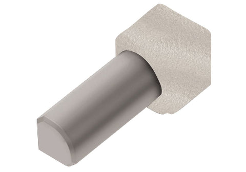 Schluter Rondec In Corner Aluminum Greige