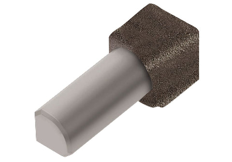 Schluter Rondec In Corner Aluminum Light Anthracite