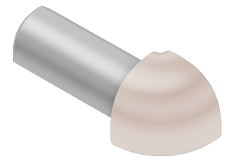 Schluter Rondec Out Corner Aluminum Bahama