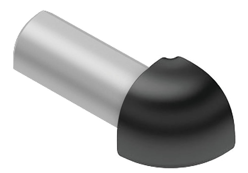 Schluter Rondec Out Corner Aluminum Black