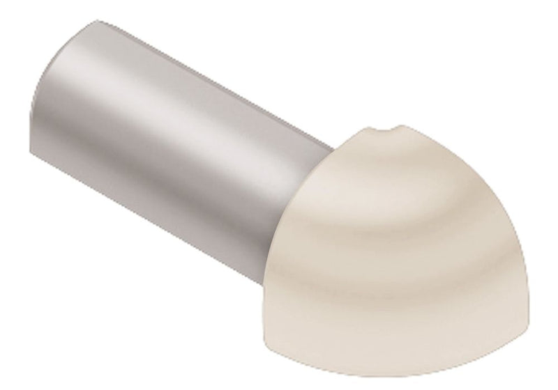 Schluter Rondec Out Corner Aluminum Sand Pebble