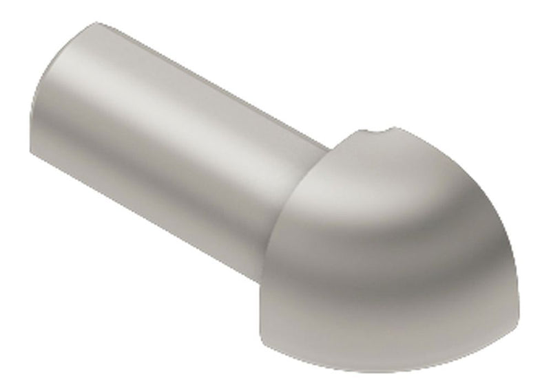 Schluter Rondec Out Corner Aluminum Satin Nickel