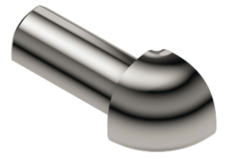 Schluter Rondec Out Corner Aluminum Polish Nickel