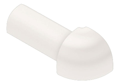 Schluter Rondec Out Corner Pvc White