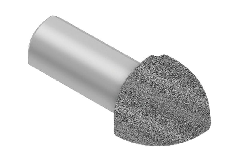 Schluter Rondec Out Corner Aluminum Pewter