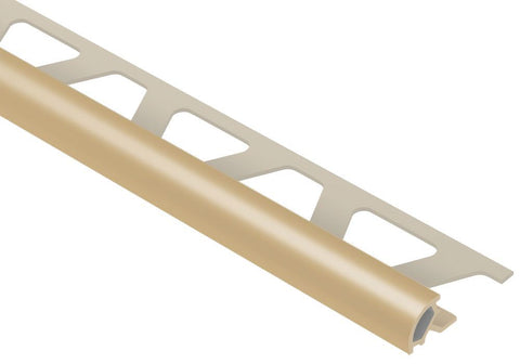 Schluter Rondec Bullnose Trim Pvc Light Beige