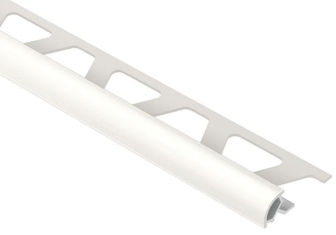 Schluter Rondec Bullnose Trim Pvc White