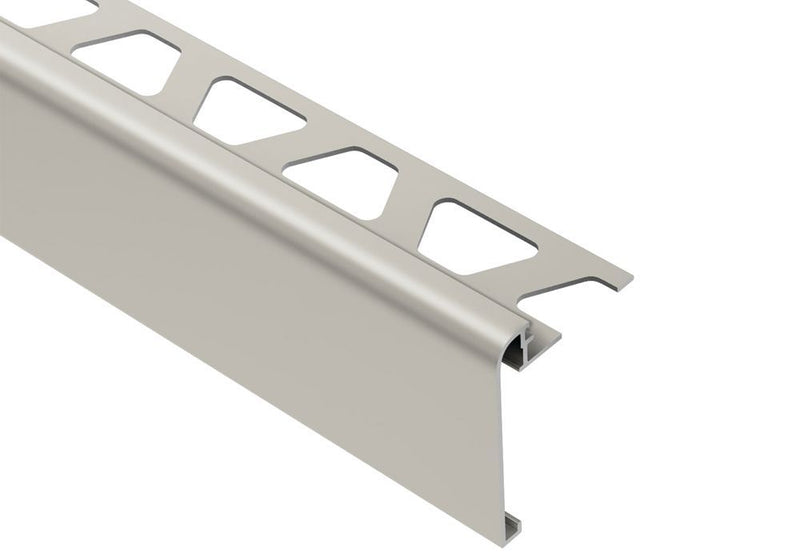 Schluter Rondec-Step-39 Profile Aluminum Satin Nickel