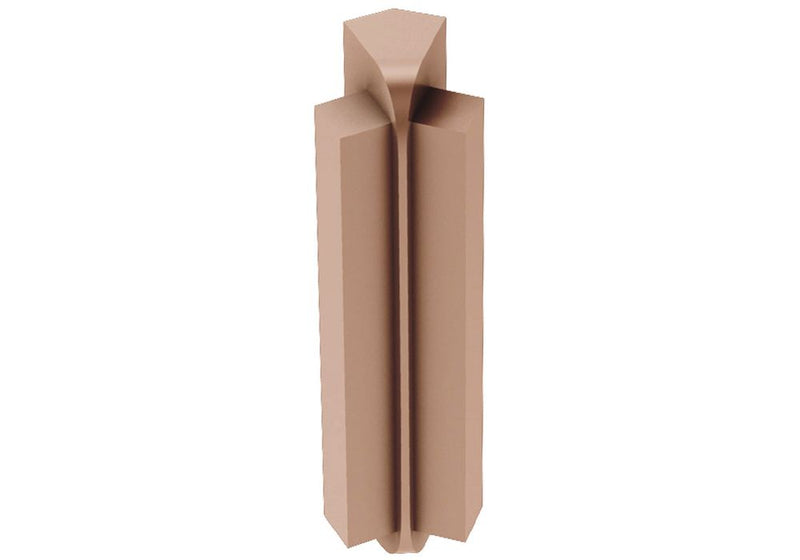 Schluter Rondec-Step-57 In Crn 135 Aluminum Satin Copper