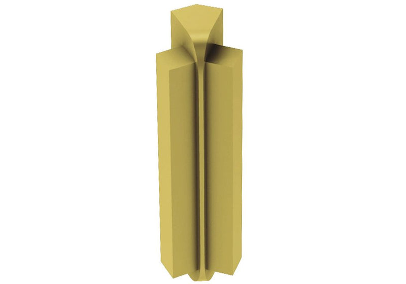Schluter Rondec-Step-57 In Crn 135 Aluminum Satin Brass