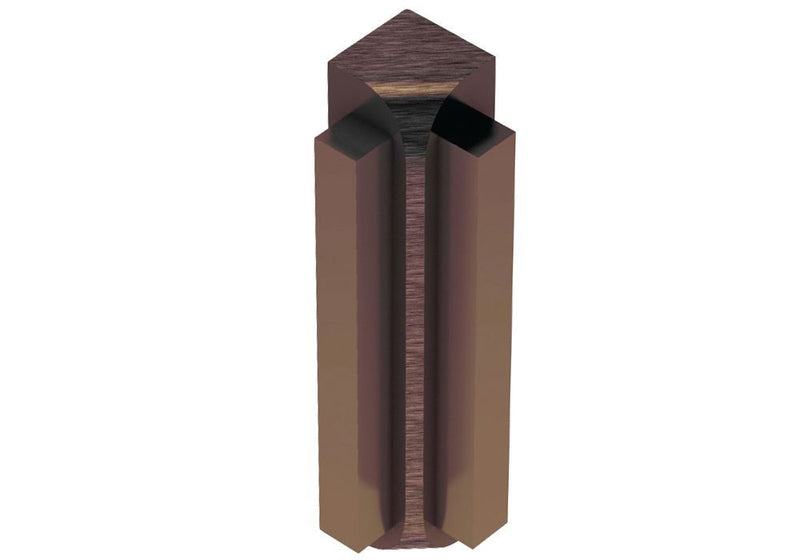 Schluter Rondec-Step-39 In Crn 90 Aluminum Antique Bronze