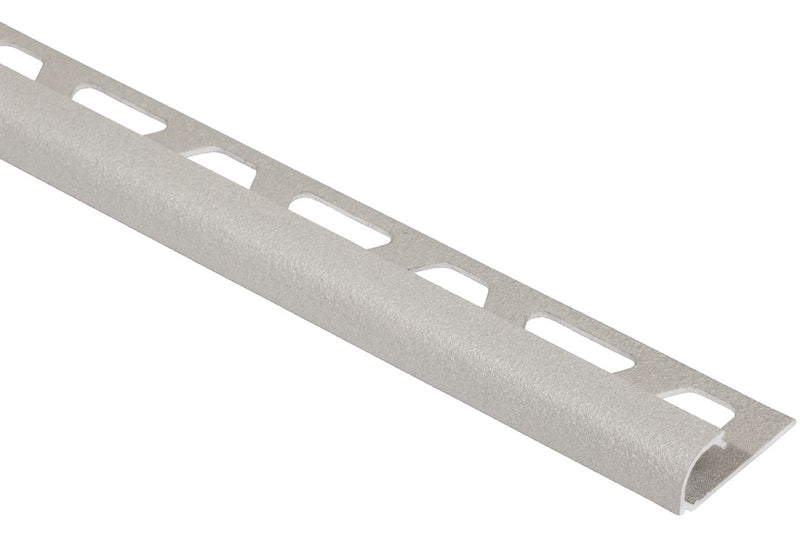Schluter Rondec Bullnose Trim Aluminum Greige