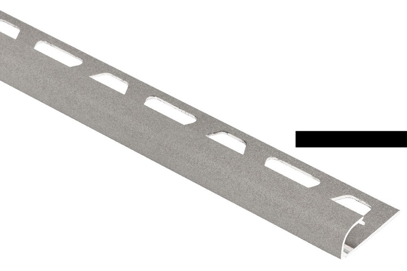Schluter Rondec Bullnose Trim Aluminum Stone Grey