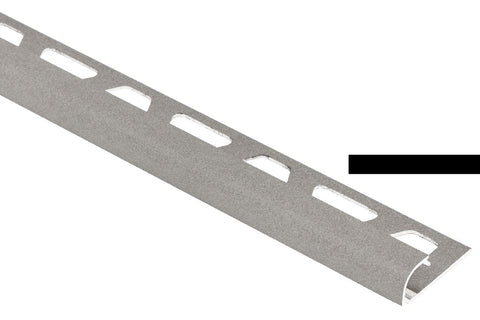 Schluter Rondec Bullnose Trim Aluminum Stone Grey