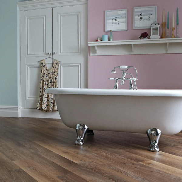 Karndean Luxury Vinyl Knight Tile Rigidcore Mid Limed Oak