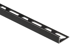 Schluter Schiene Edge Trim Aluminum Matte Black Textured