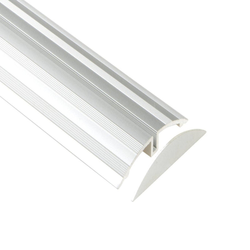 Schluter Shower Profile WSK End Cap Aluminum Satin