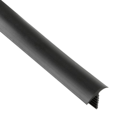 Schluter Shower Profile WSC Semi-Circle Lip Black 8' 2-1/2"