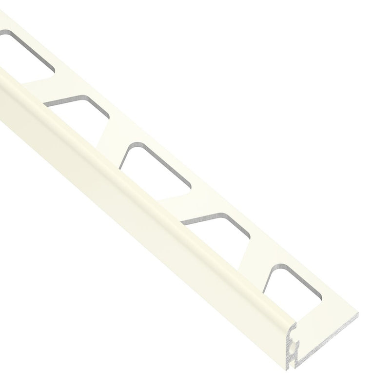 SCHLUTER JOLLY EDGE TRIM ALUMINUM WHITE