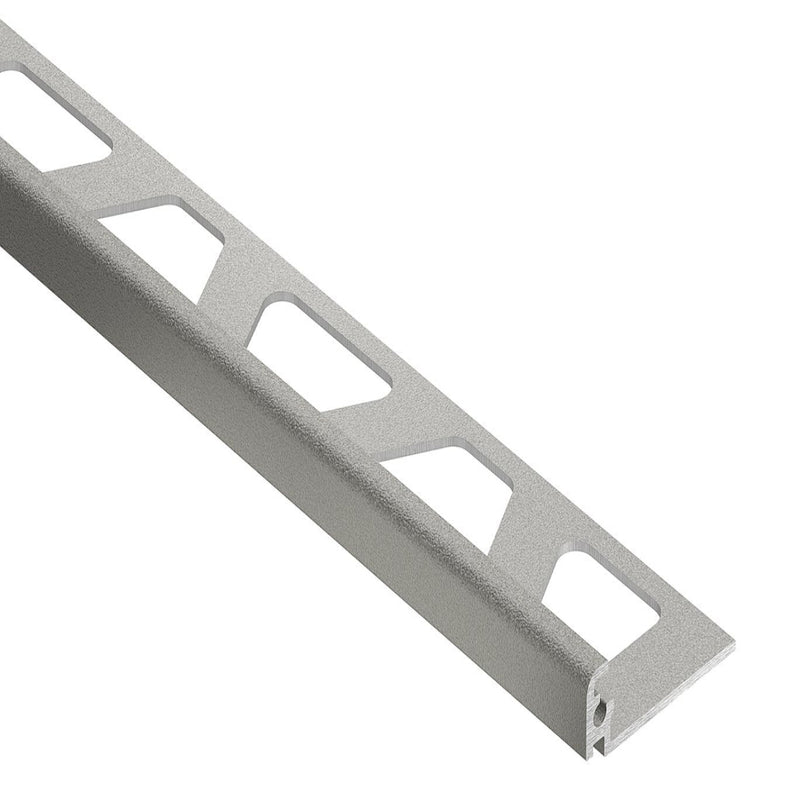 SCHLUTER JOLLY EDGE TRIM ALUMINUM STONE GREY