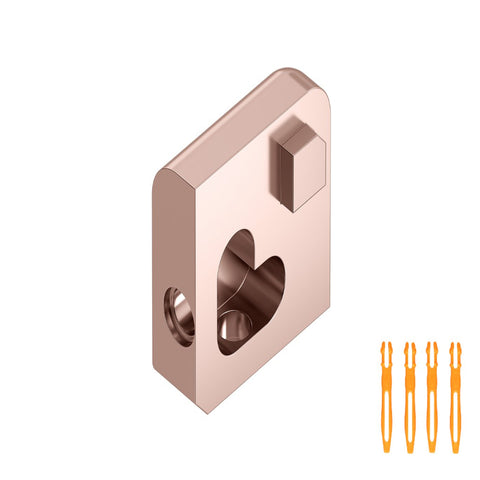 SCHLUTER JOLLY OUT CORNER ALUMINUM POLISHED COPPER