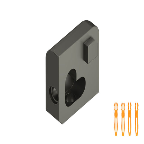 SCHLUTER JOLLY OUT CORNER ALUMINUM GREY