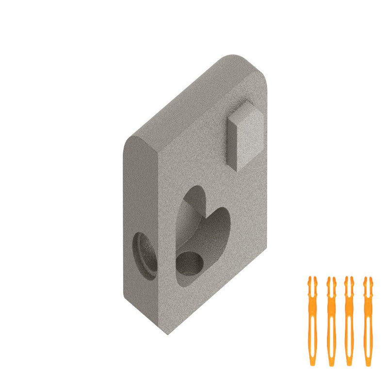 SCHLUTER JOLLY OUT CORNER ALUMINUM GREIGE