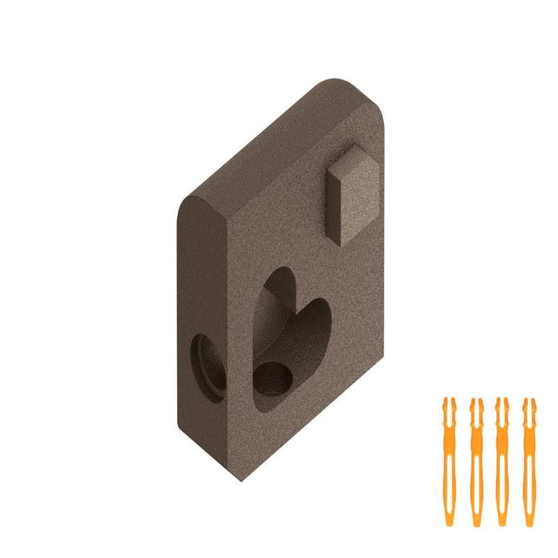 SCHLUTER JOLLY OUT CORNER ALUMINUM BEIGE