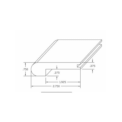 Mannington Mountain View XL Trim Flush Stepnose