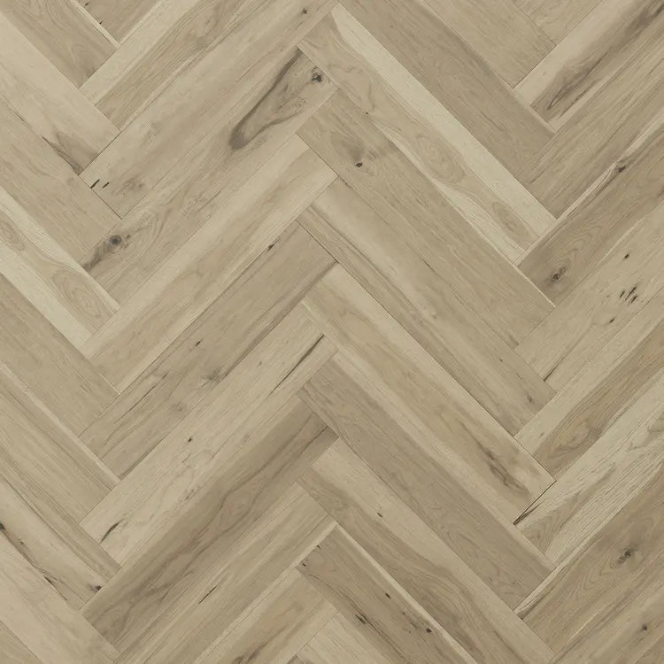 Mannington Maison Provence Hickory Herringbone Blanc