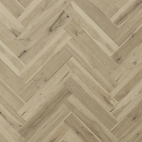 Mannington Maison Provence Hickory Herringbone Blanc Swatch