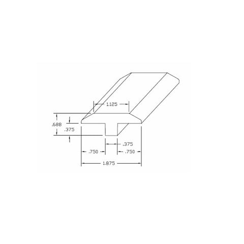 Mannington Antigua Trim T-Molding