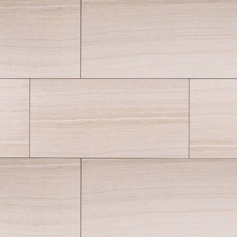 Eramosa Porcelain Tile Collection White - 12"x24" Swatch