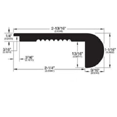 Raintree Nashville Scene Trim Stairnose Raintree Raintree