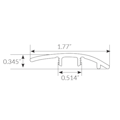 Mannington Adura Flex Plank Trim Multi-Purpose Reducer Mannington Mannington