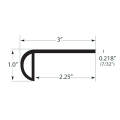 Paramount RigidCORE XL Trim Flush Stairnose