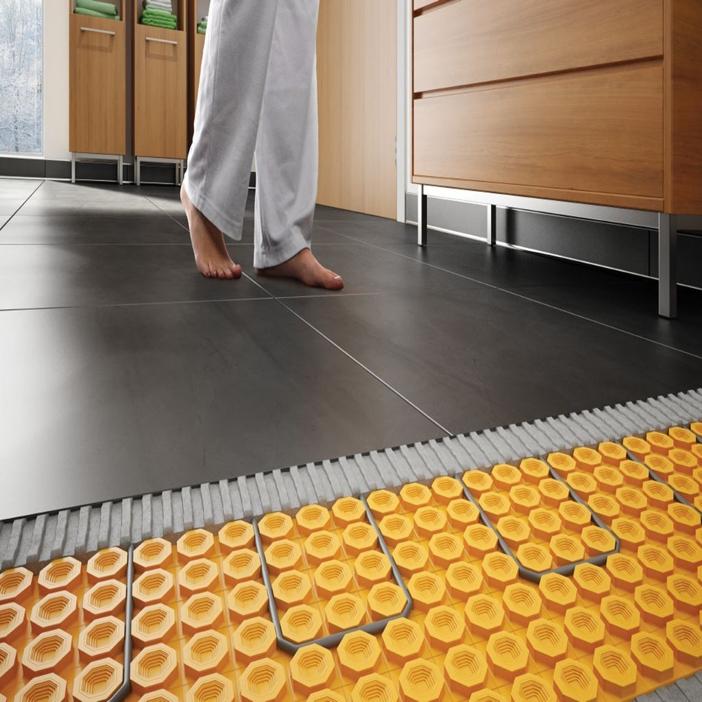 Experience Ultimate Comfort with Schluter Radiant Floor Heating for Tile Floors