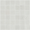 Shaw Tile Sculpture Mosaic White 12"x12" Swatch