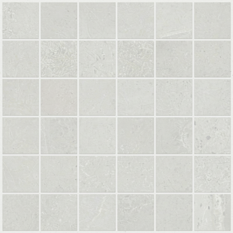 Shaw Tile Sculpture Mosaic White 12