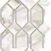Tile Collection La Marca 13x12 Modella Mosaic Calacatta Paonazzo Tile Polished
